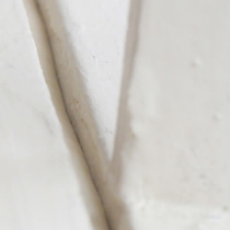 Painted window filled with Gapseal