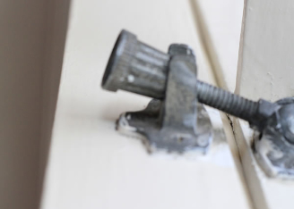 Gapseal fitted into a sash window